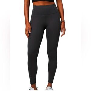 Fabletics Oasis PureLuxe High Rise Pocket Black Leggings